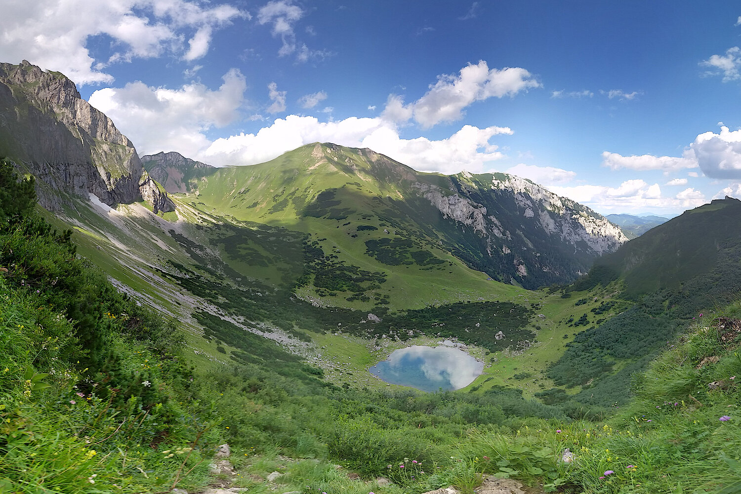 Foto Krumpensee in den Eisenerzer Alpen