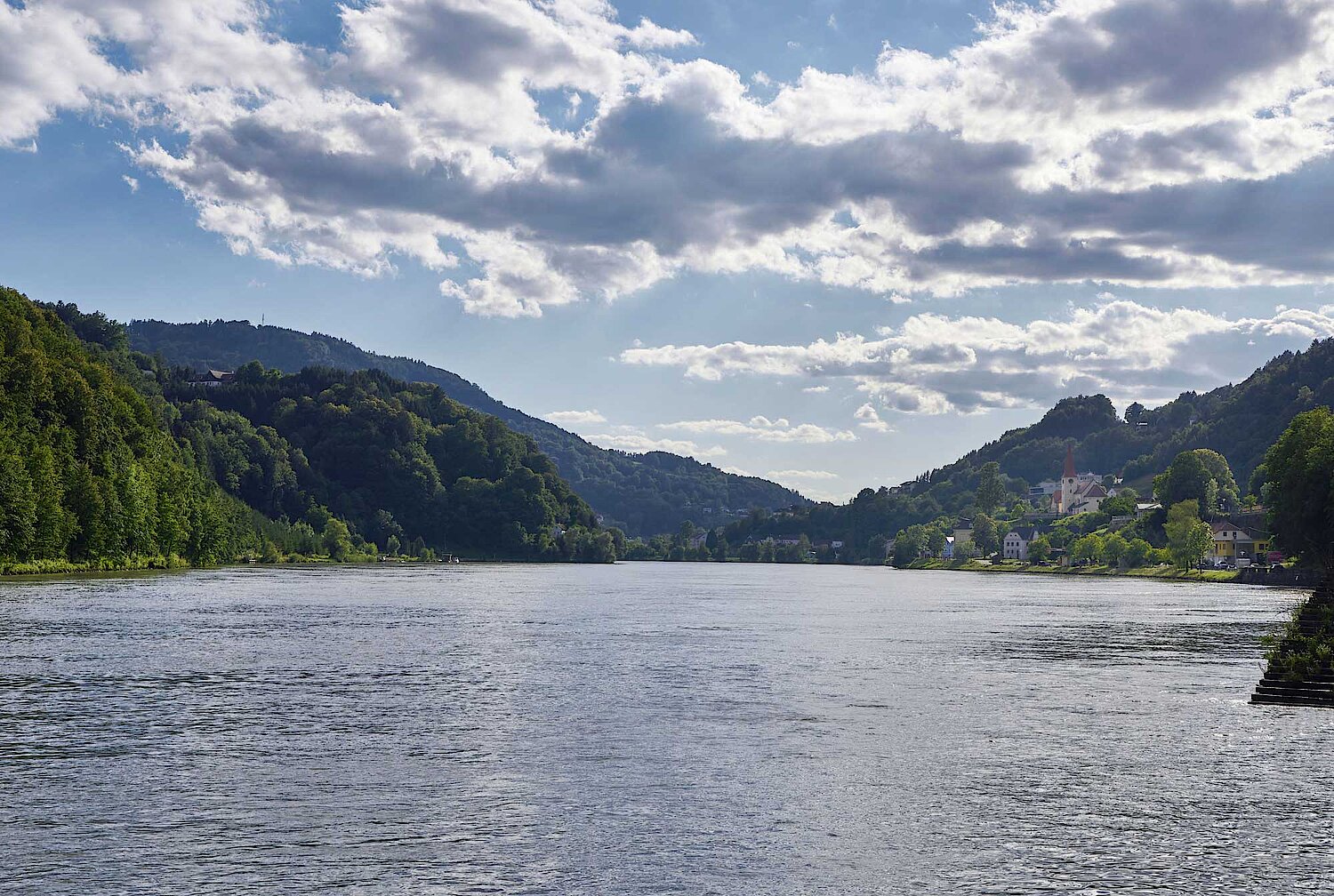 Foto Donau in Oberoesterreich
