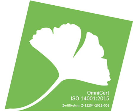 Logo Omicert ISO 1400