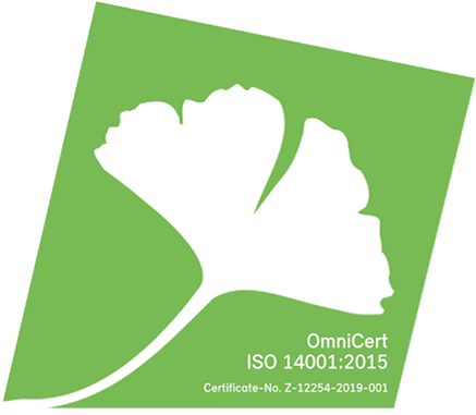 Logo Certificate Omicert ISO 14001