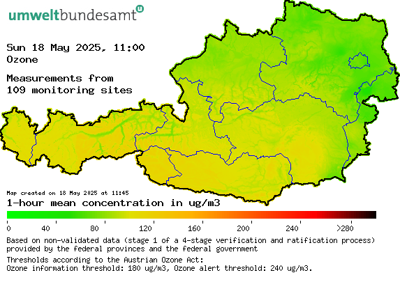 Ozone Map