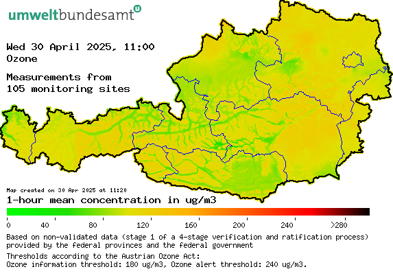 Ozone Map