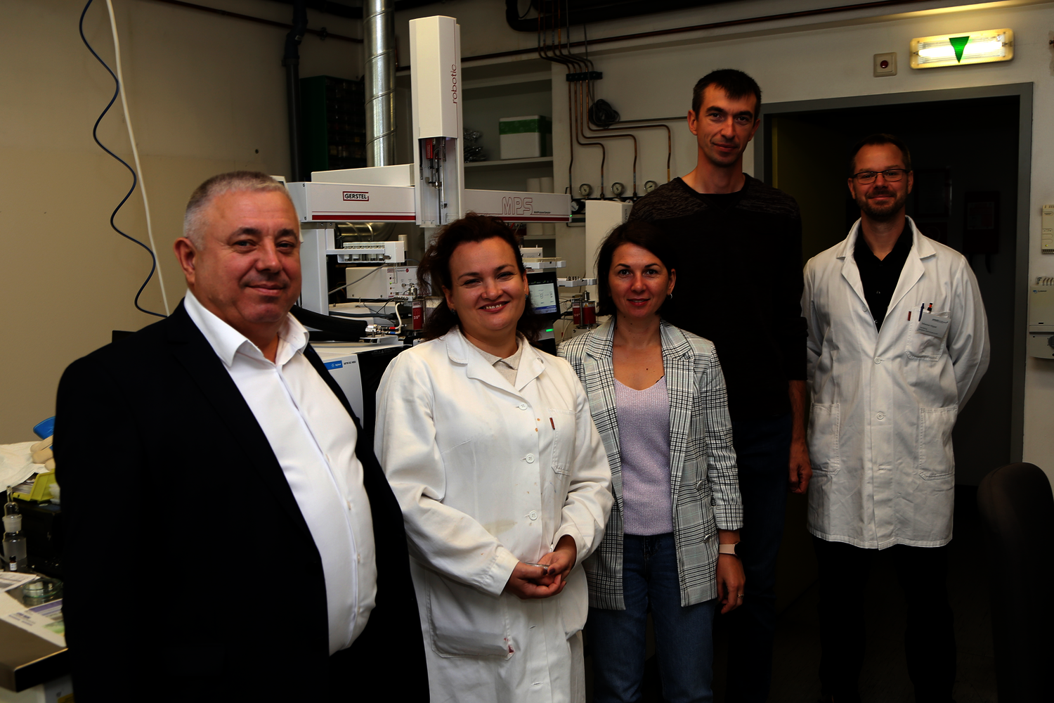 Foto: Delegation of the Moldovan Environmental Agency at the Umweltbundesamt Laboratory