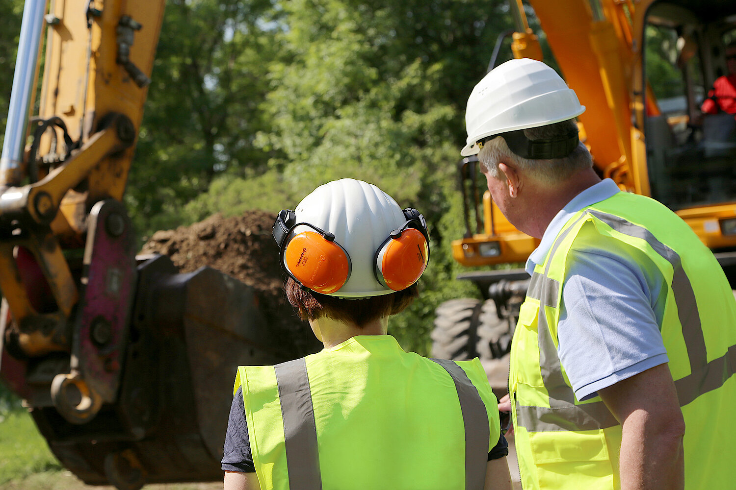 Foto Auf der Baustelle