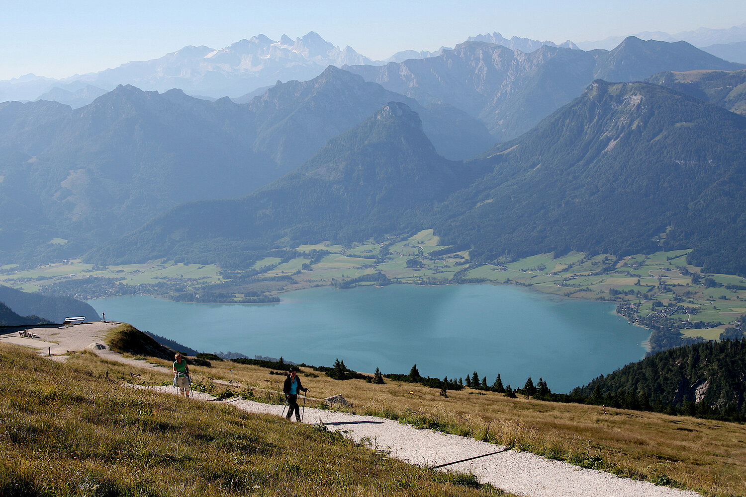 Foto Berge und Wolfgangsee