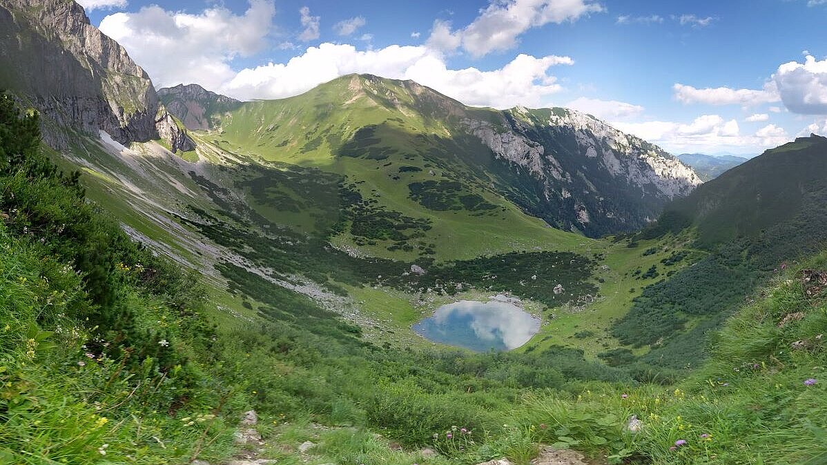 Foto Krumpensee in den Eisenerzer Alpen