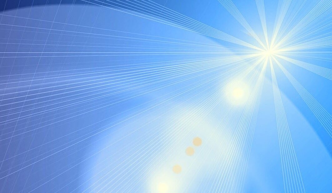 Foto Sonnenstrahlen