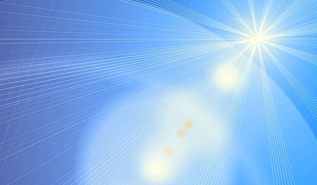 Foto Sonnenstrahlen