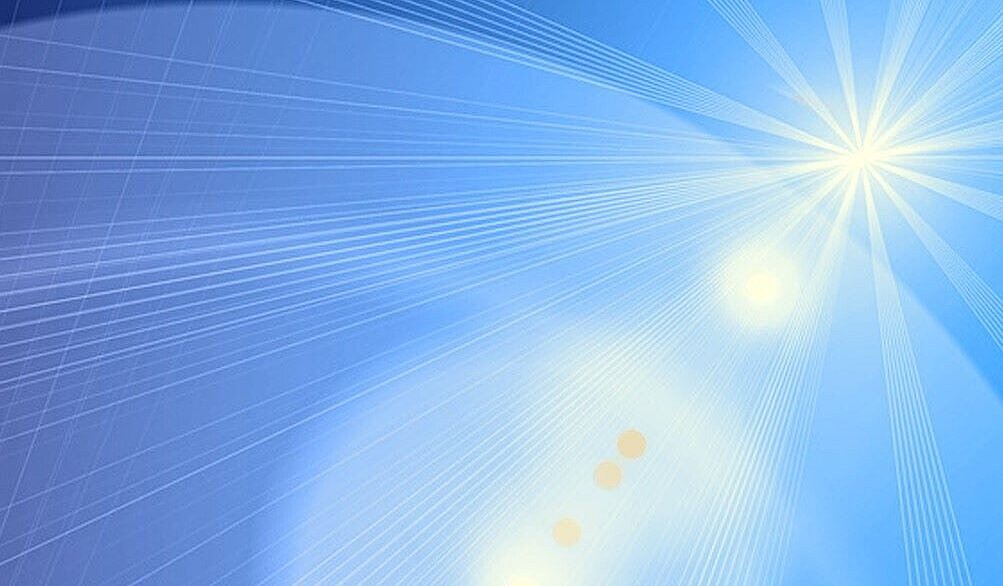 Foto Sonnenstrahlen
