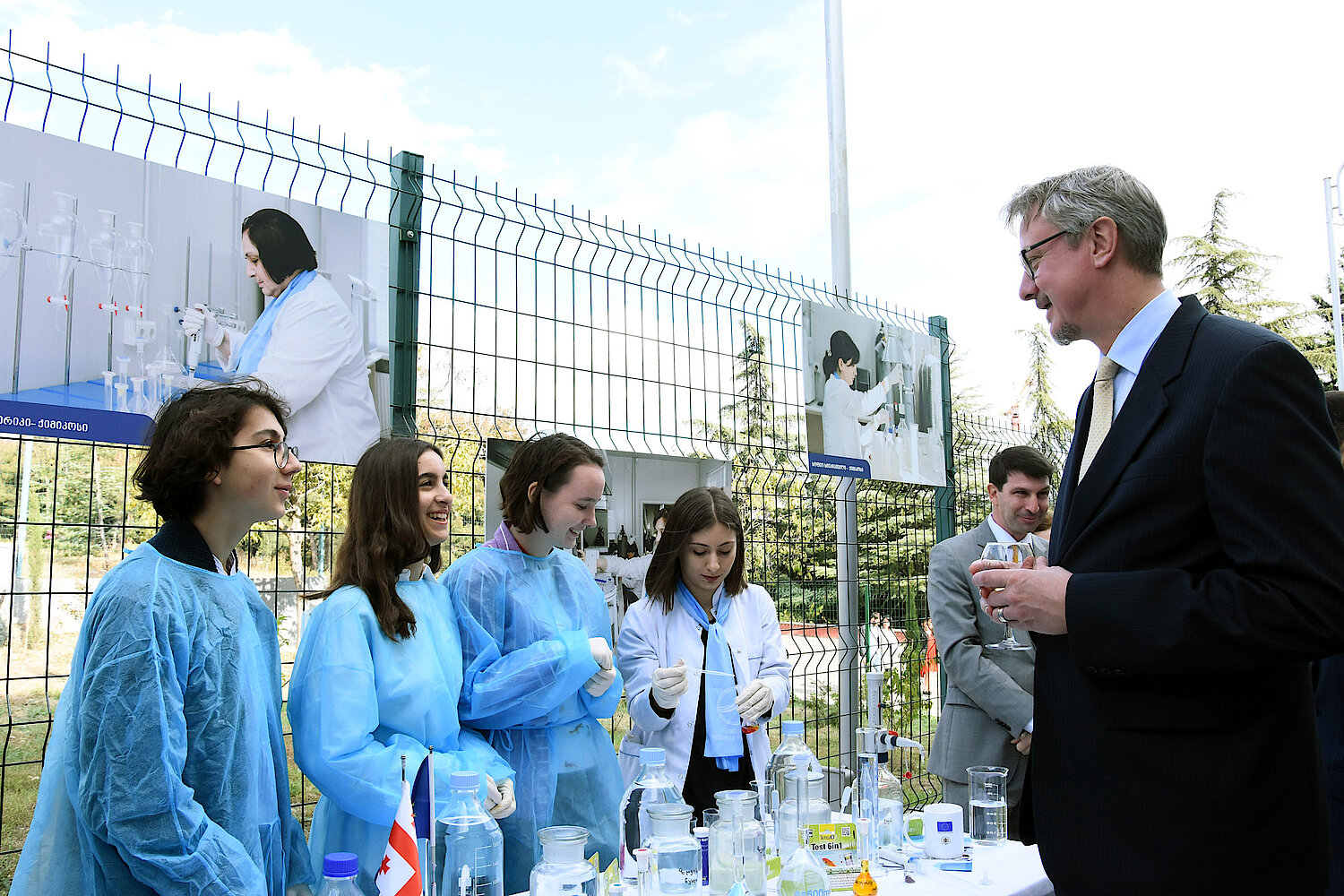 Photo Carl Hartzell, Ambassador of the European Union to Georgia