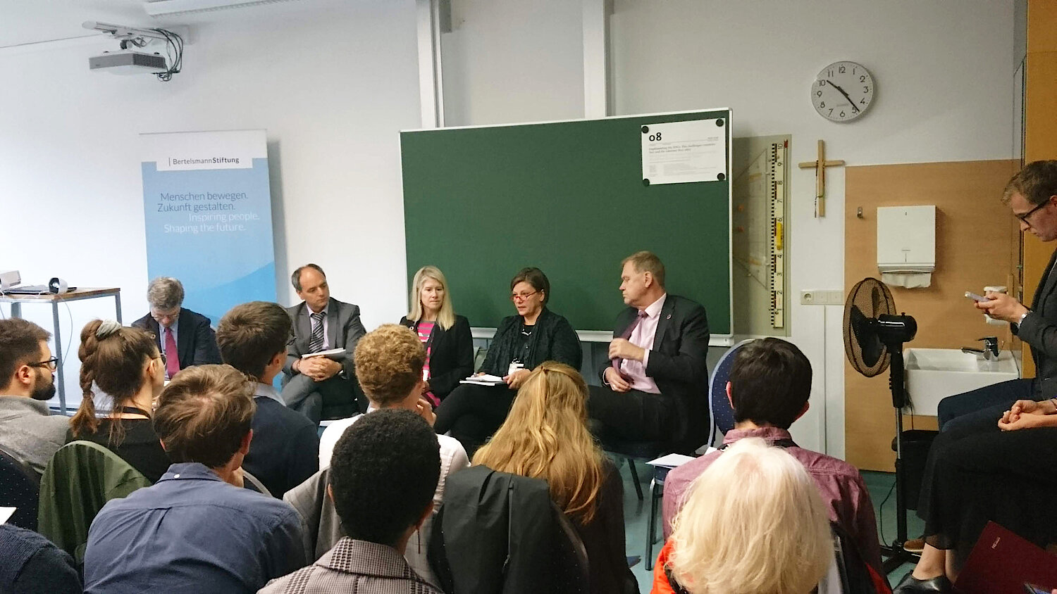 Foto Podiumsdiskussion in Alpbach