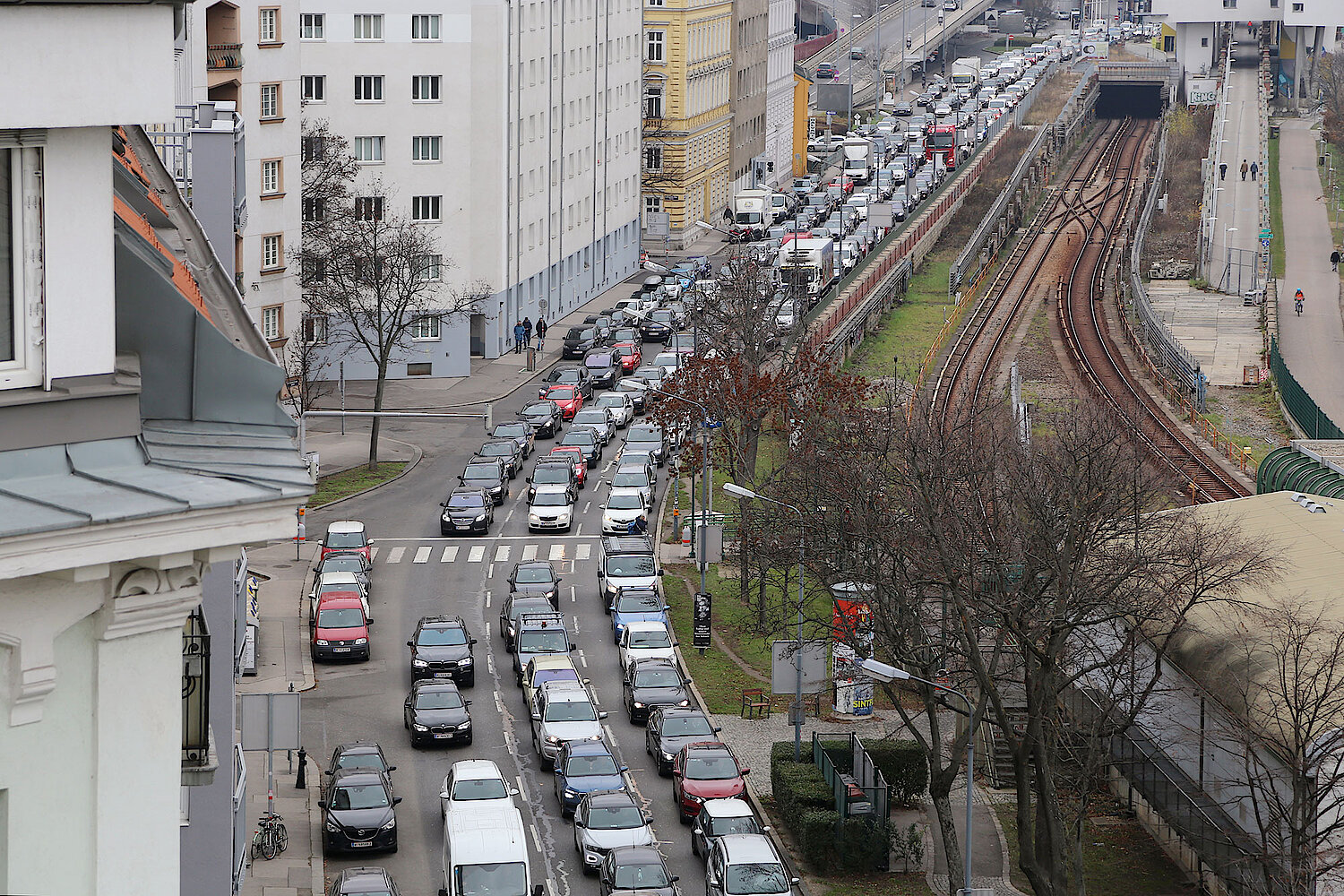 Foto Verkehrsstau