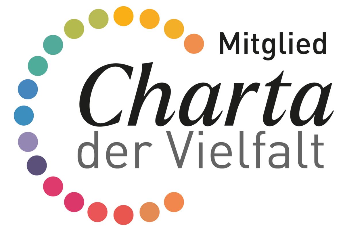 Auszeichnung als Mitglied der Charta der Vielfalt.