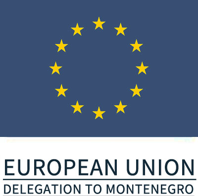 Logo EU Delegation Montenegro