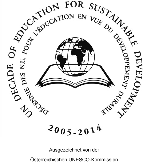 UN Logo Bildung für nachhaltige Entwicklung