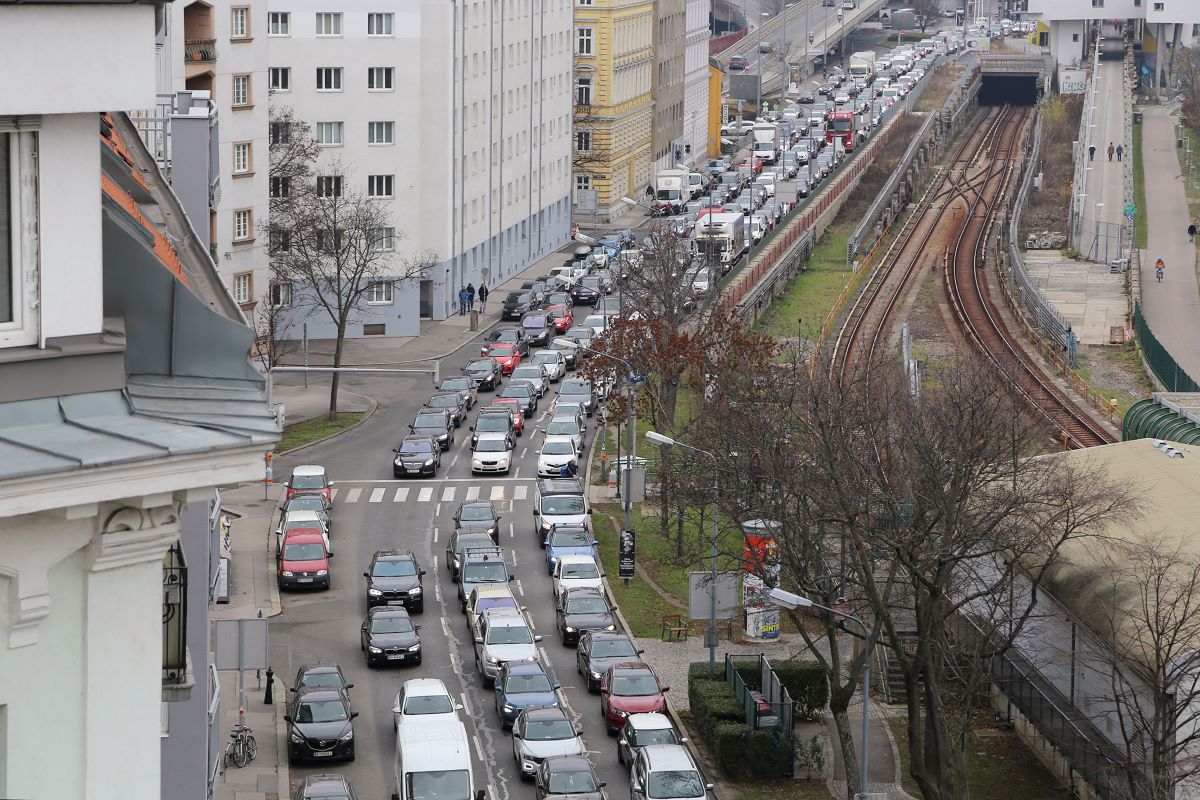 Foto Verkehrsstau