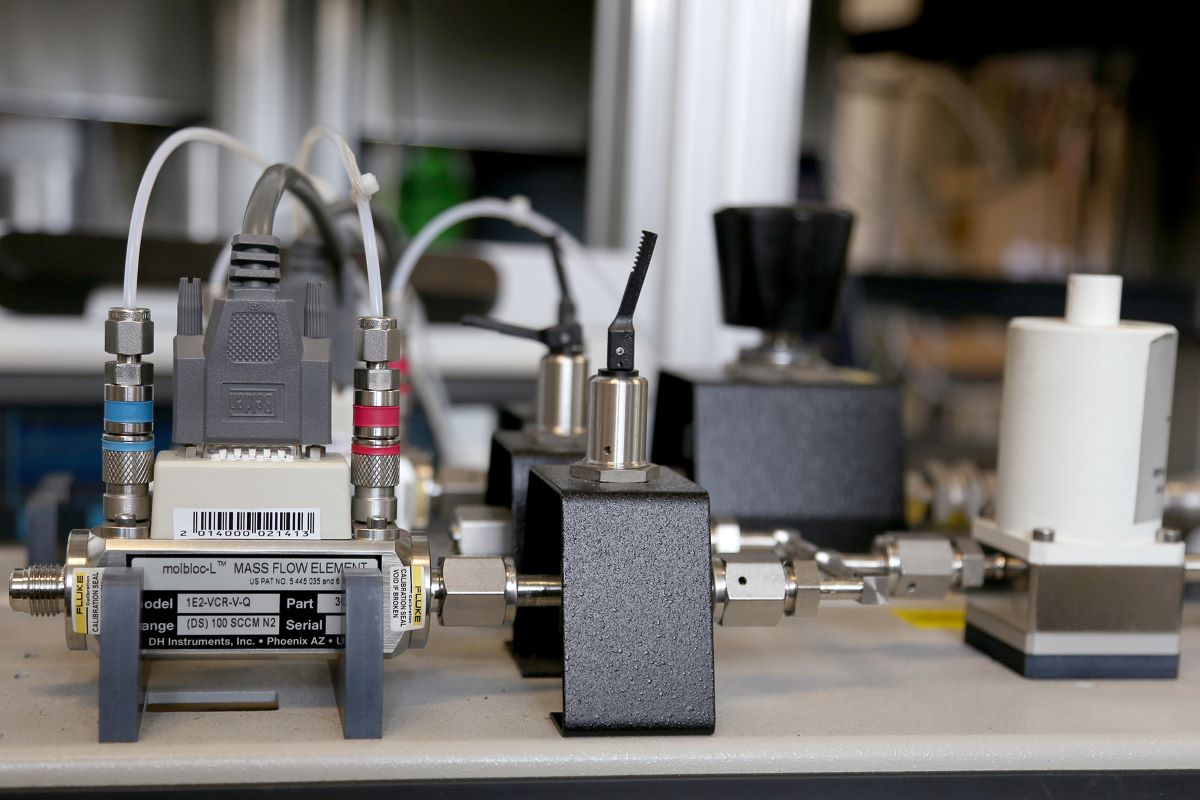 Foto Kalibrierstelle des Umweltbundesamtes