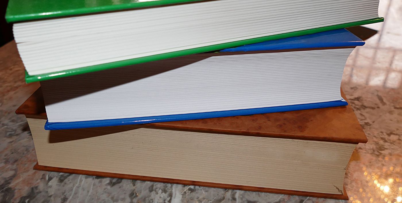 Foto Bücherstapel