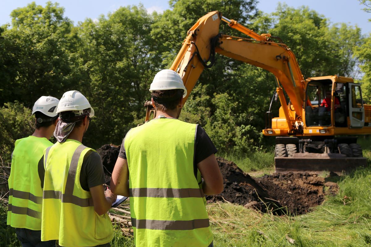 Foto Auf der Baustelle