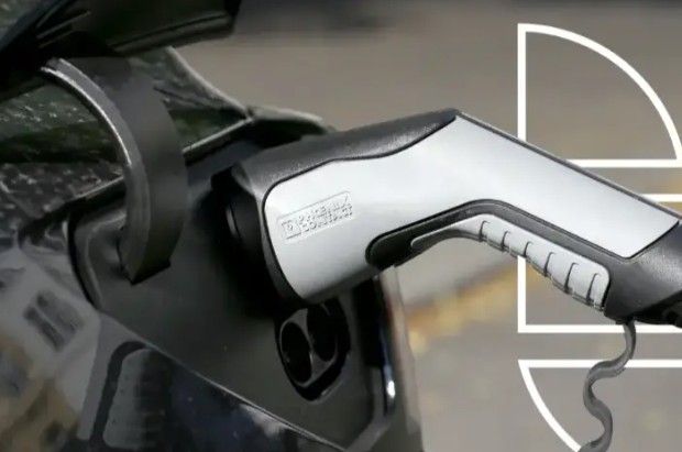 Ladevorgang eines Elektroautos