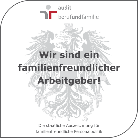 Gütezeichen familienfreundlicher Arbeitgeber